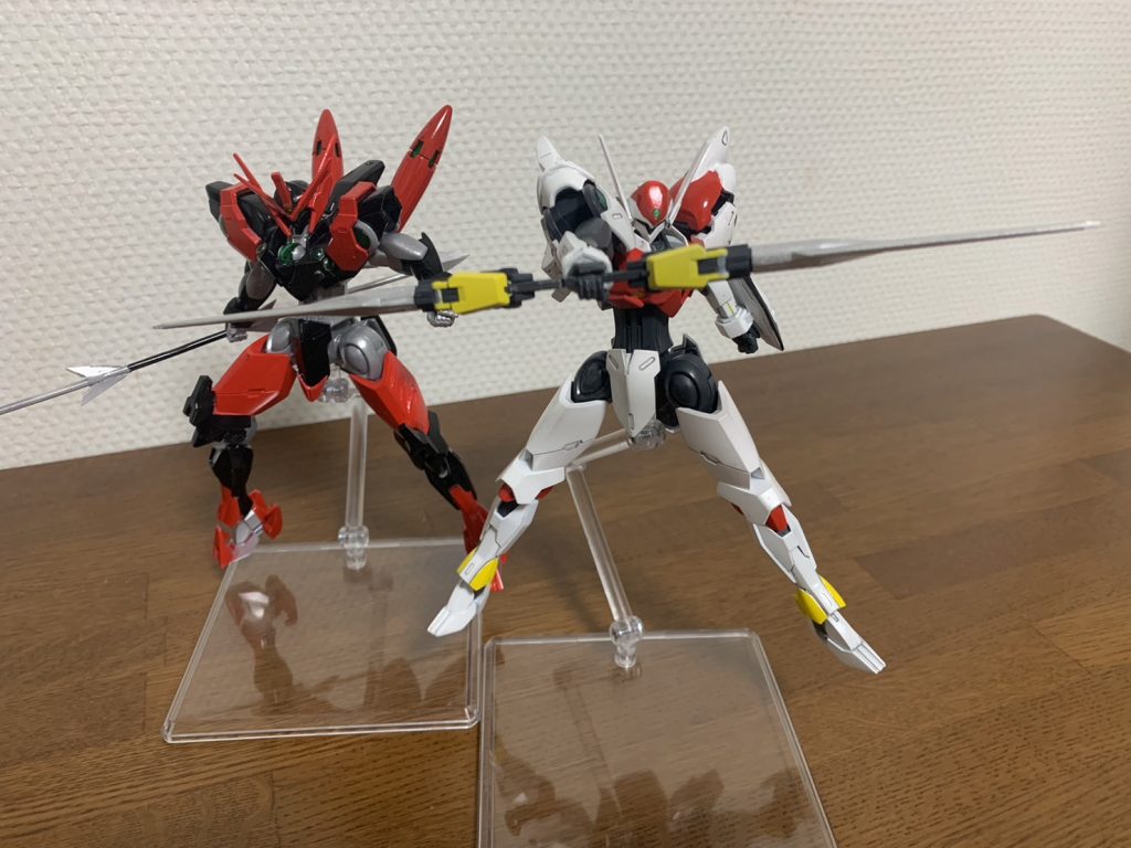 スパロボWでの共闘イメージで。実はこのエビルは最終決戦後にラダムの支配を脱した後にスペースナイツで治療を受け、ブレードIIでDボゥイの心強い味方になっていたら……というif設定も込めています。そのため、エビルの鋭角的で禍々しいイメージを出しすぎないように制作したつもりです。最後までご覧いただき、ありがとうございました。