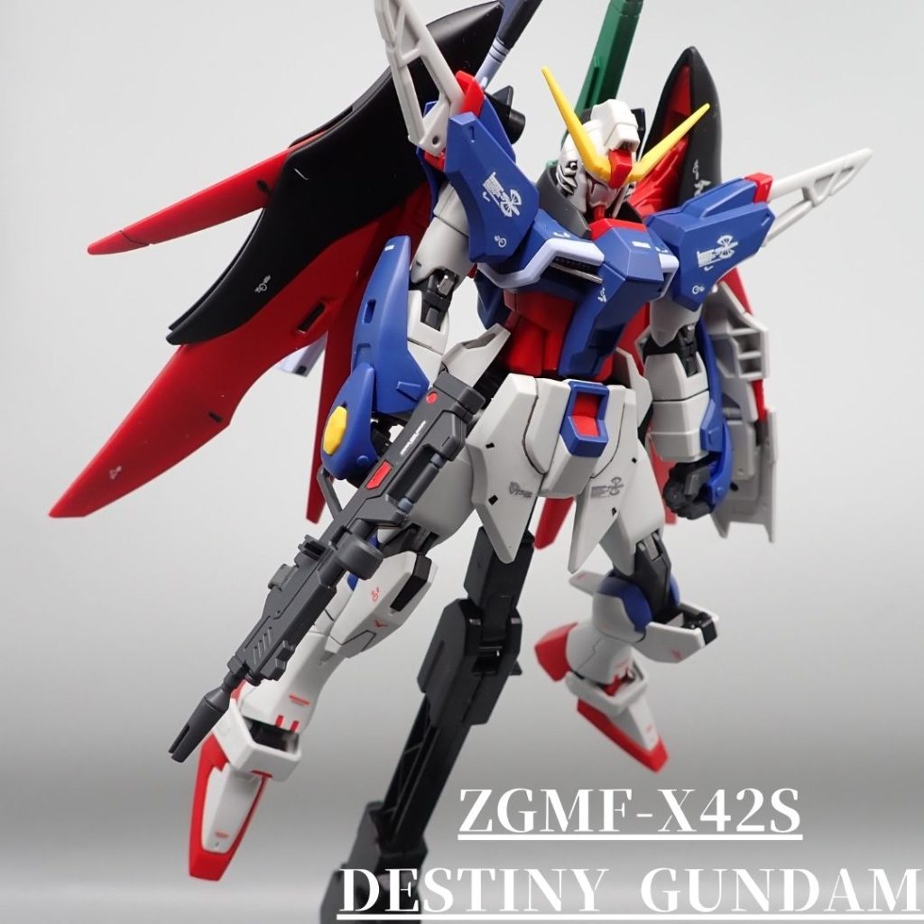 デスティニーガンダム–4枚目/制作者：アンジェロのプラモデル工房