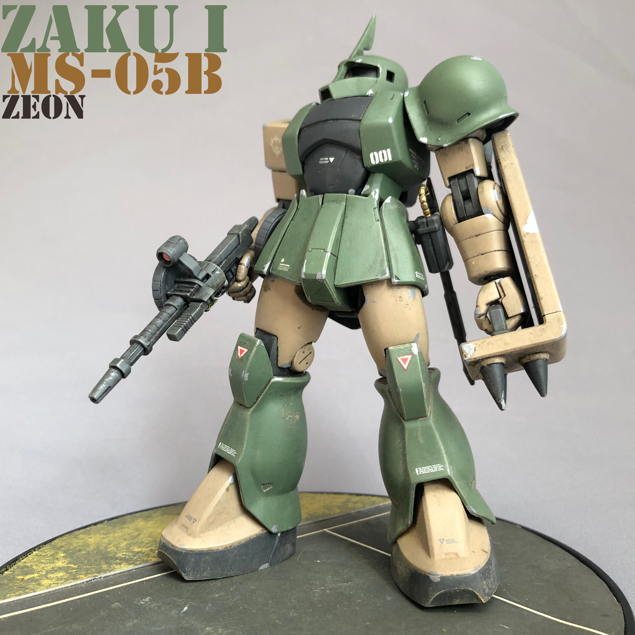 HGUC】ザクI(旧ザク）｜ぱんきちさんのガンプラ作品｜GUNSTA（ガンスタ）