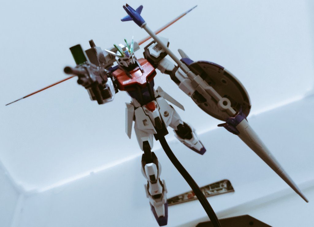 GAT-X105+ATC-001WL ウィングランサーストライクガンダム ビームショットライフル装備