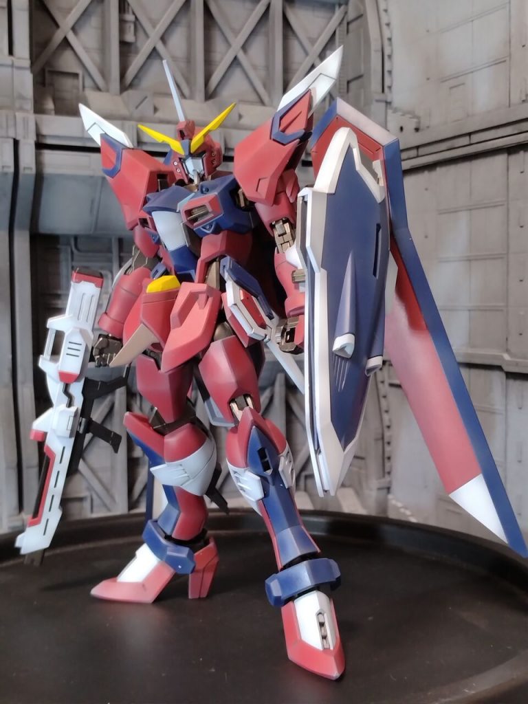 ＨＧＣＥイモータルジャスティスガンダム–2枚目/制作者：nikoniko