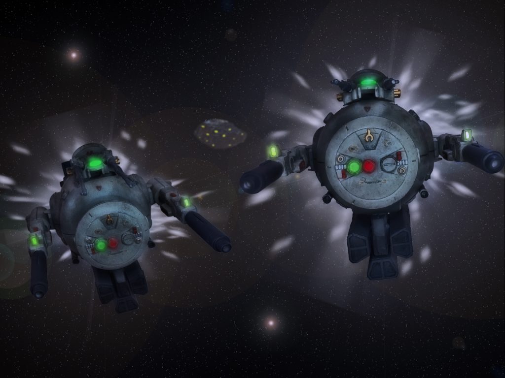 「キリュウ大尉！敵増援２‼同じ奴です！」ルナツーに先行する隊から通信が入る。「案外早かったな。アルファ小隊対応しろ」「了解！」先の信号弾でやはり仲間を呼んでいたようだ。だがそれ以上の増援はない。事前の情報通り敵の防備が手薄なのとマゼランやサラミスといった艦艇の姿がないのは確かであった。