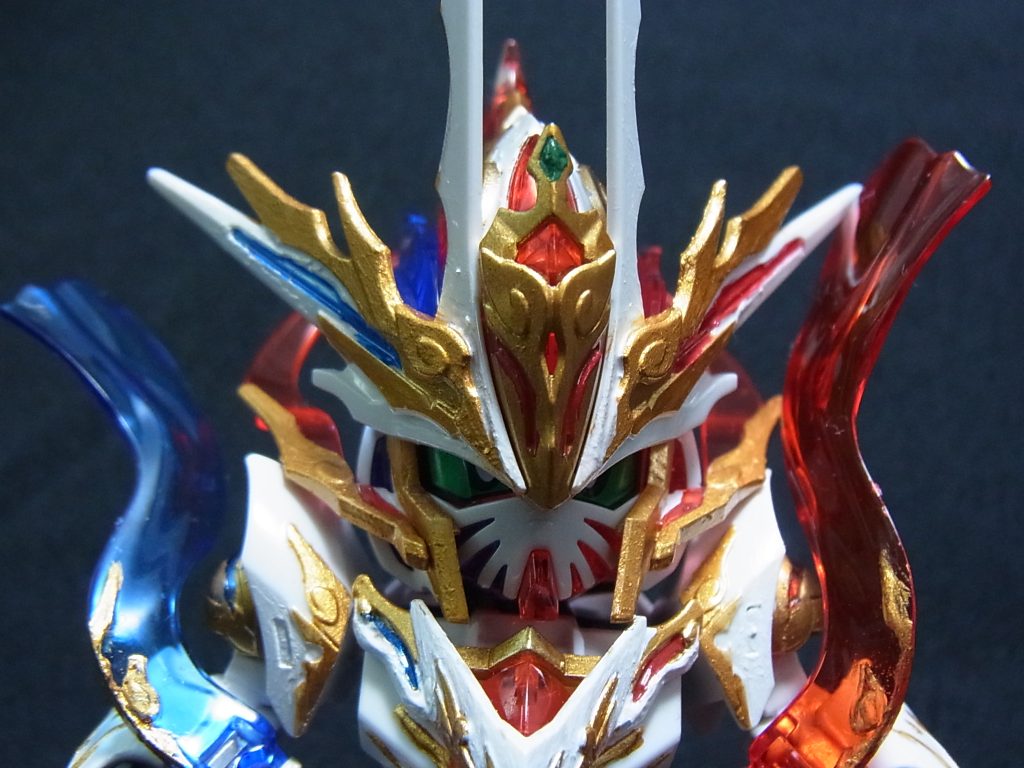 シリーズ全機筆塗り全塗装16機目★SDW 斉天大聖悟空インパルスガンダム-闘戦勝仏-–2枚目/制作者：@gothloli_lyra