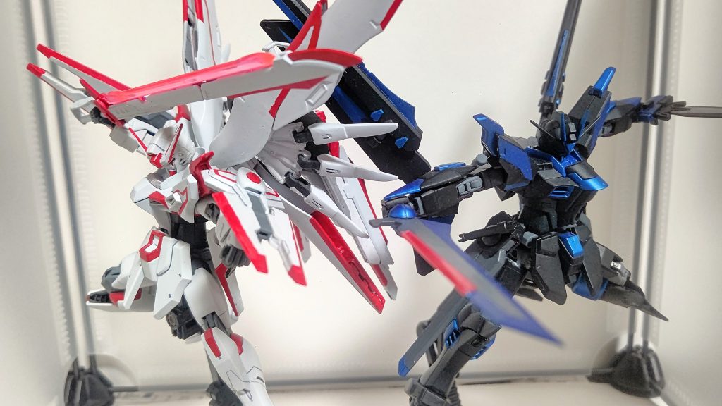 SEEDFREEDOMを見たら並ばせたくなっちゃいましたね。ここまでご覧いただきありがとうございました！