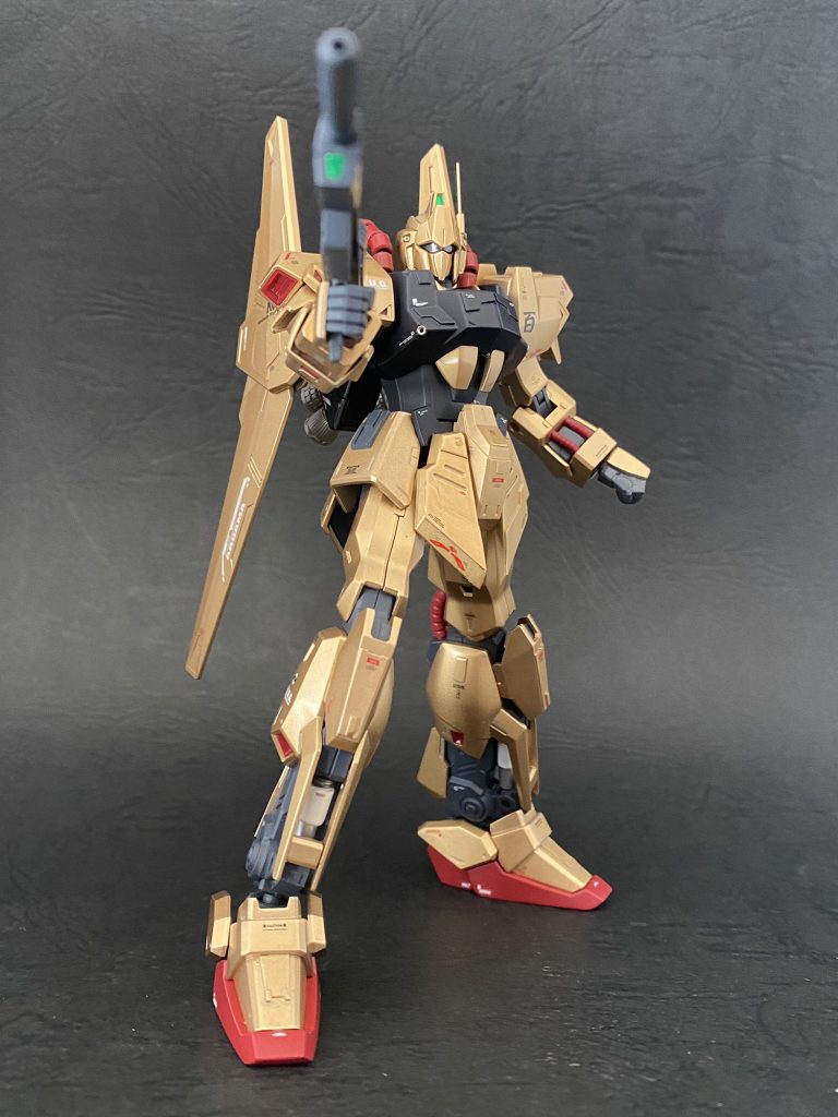 シューティングポーズ。