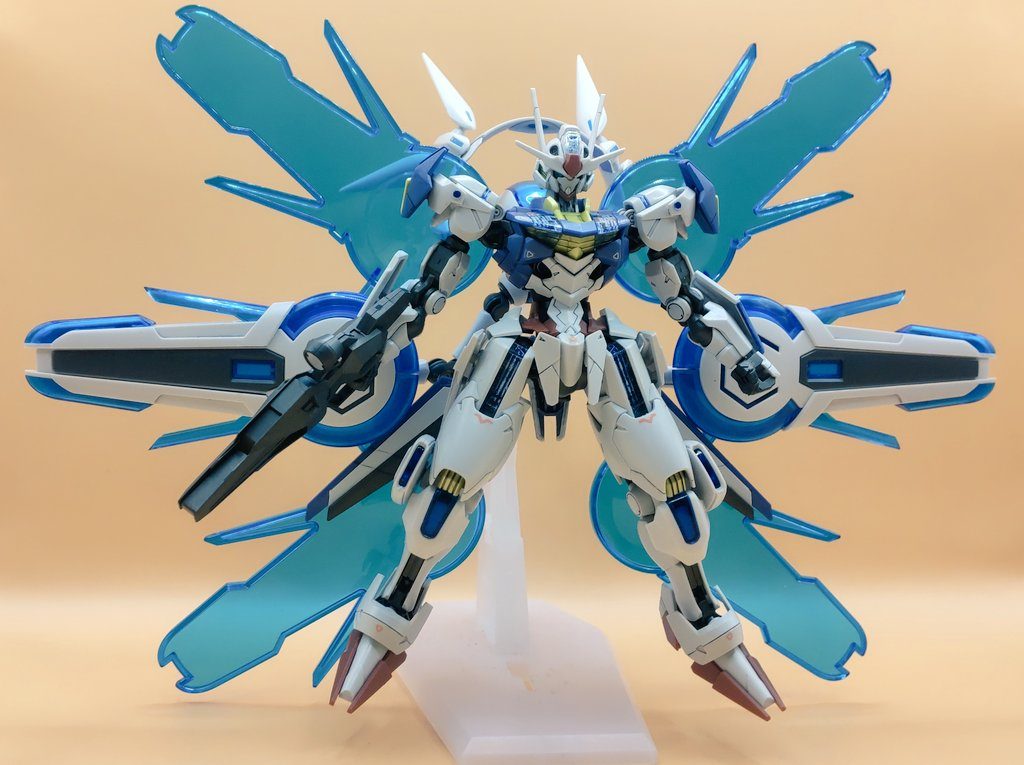 ガンダムエアリアルパーフェクトパック–3枚目/制作者：深空猿