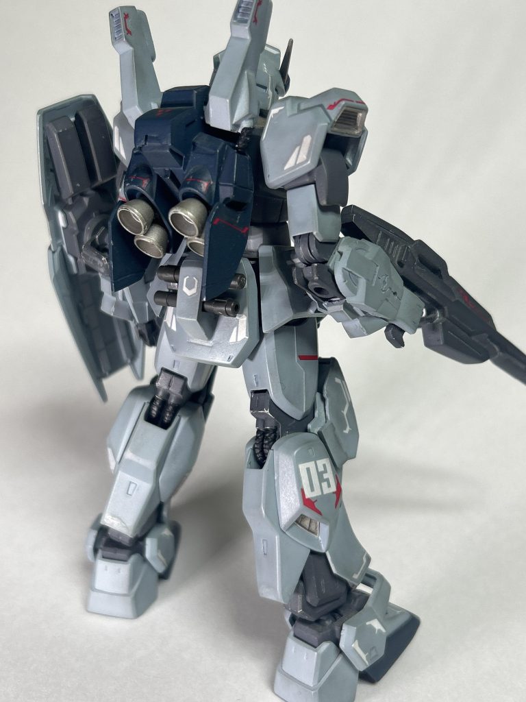 パッと見はノーマルなmk-Ⅱ、よく見るとなんか違う、というラインを狙っております。マーキングについては適当にペタペタしたので謎すぎる。なのでツッコミはしてはならない。