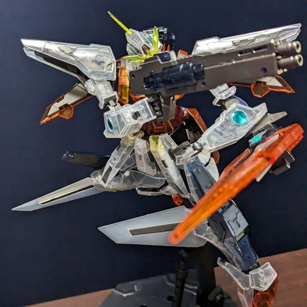 初心者の素組みキュリオス(クリアカラー)