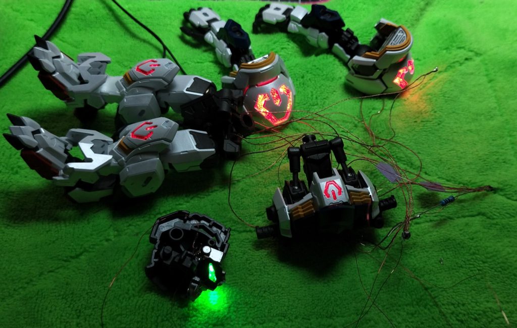 点灯チェックしてます。