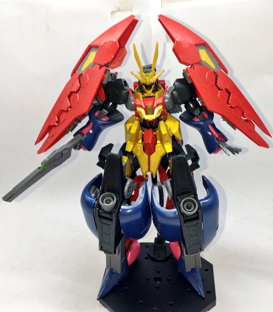 ティフォエウスガンダムにキュベレイの手足を付けたら合うんじゃないかと思って付けて見ました