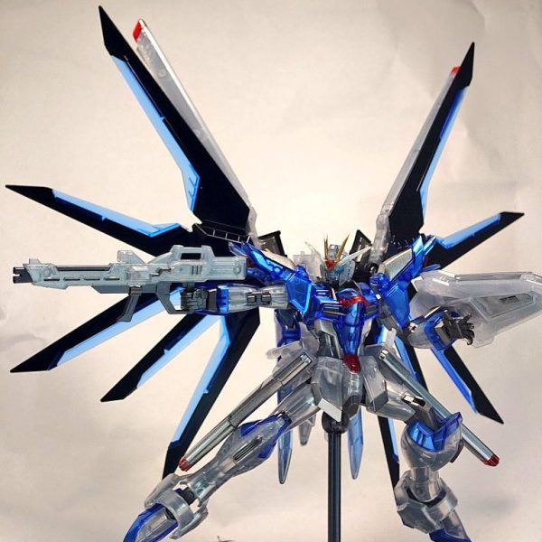 ライジングフリーダム　クリアカラー 劇場版公開記念パッケージ HG ライジングフリーダムガンダム