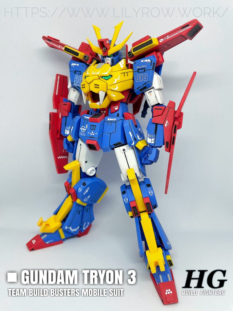 ガンダムトライオン3–2枚目/制作者：YuuWorkShop