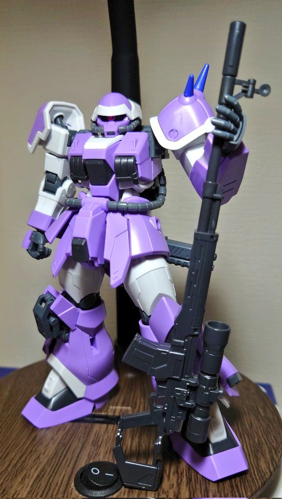 仮組直後。このままでも十分にカッコいい!