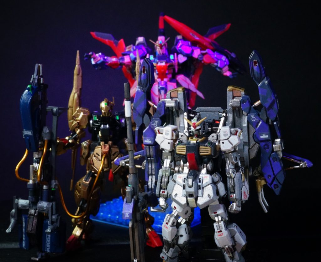 マークIIの登場で、「略式」とあわせてついにアーガマ部隊をアーティファクトで揃えることが出来ました。https://gumpla.jp/other/1479791