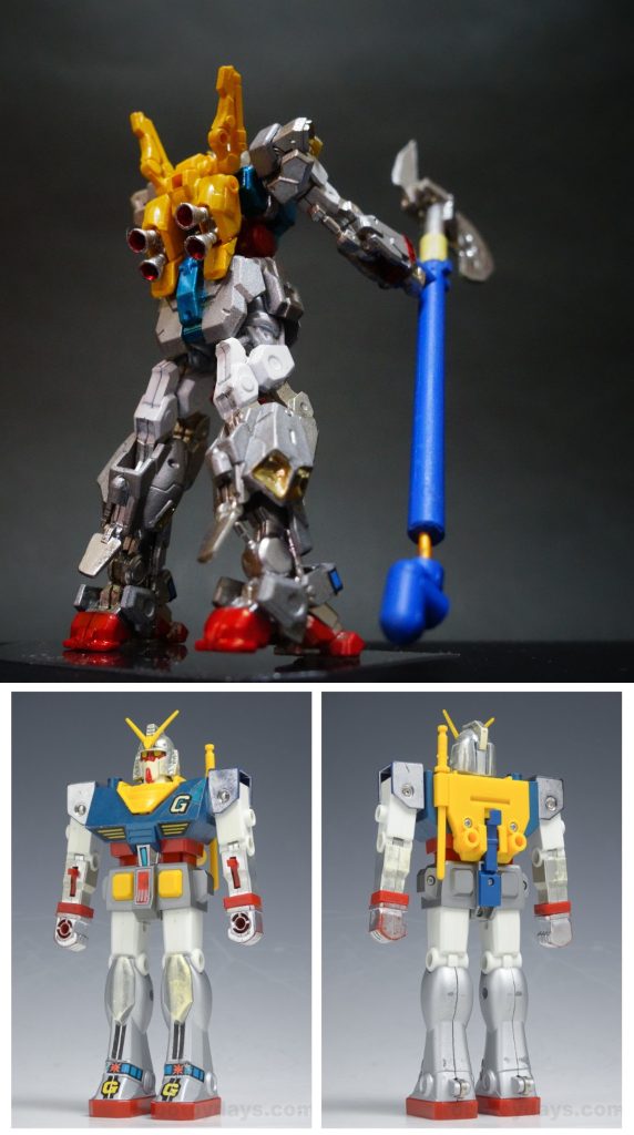 4)大ヒットしたガンダムの続編にふさわしい、それまでとは次元の異なる超絶ディティールも追加された。