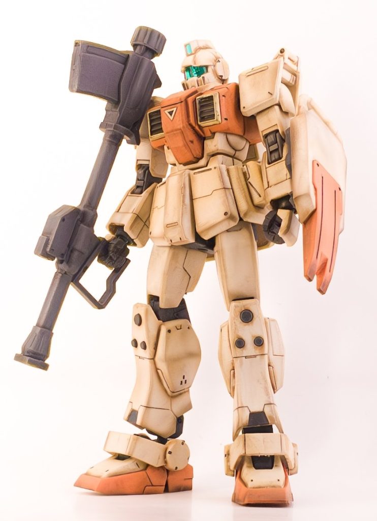 HGUC 1/144 陸戦型ジム–4枚目/制作者:もちくらさん