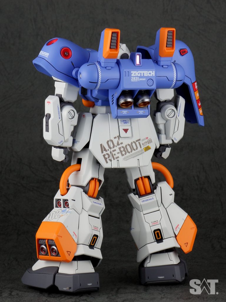 HG 1/144 ホビー・ハイザック/Ａ.Ｏ.Ｚ ＲＥ―ＢＯＯＴ版–4枚目/制作者：SAT