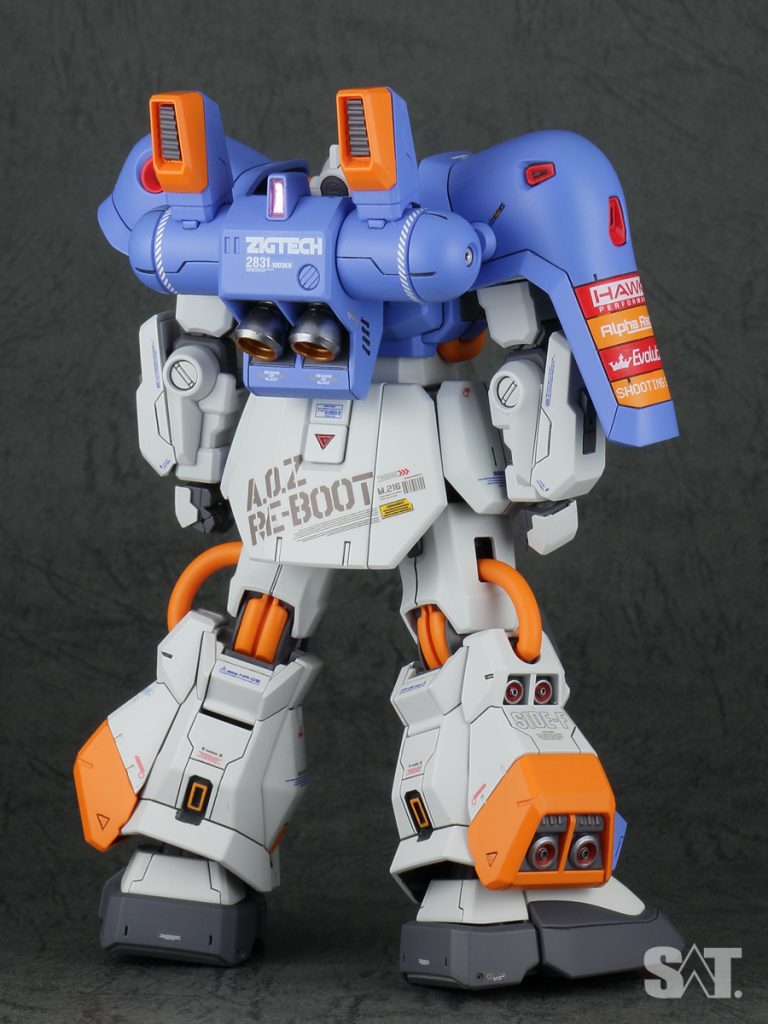 HG 1/144 ホビー・ハイザック/Ａ.Ｏ.Ｚ ＲＥ―ＢＯＯＴ版–5枚目/制作者：SAT