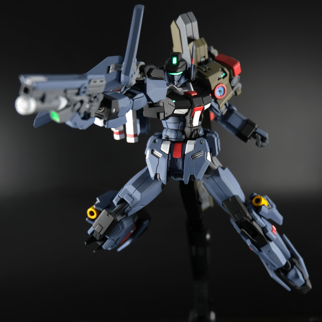 架空ガンプラ#8 「ヘラルド火力実験型」(フルスクラッチ)–7枚目/制作者:@RalufRan_土豆