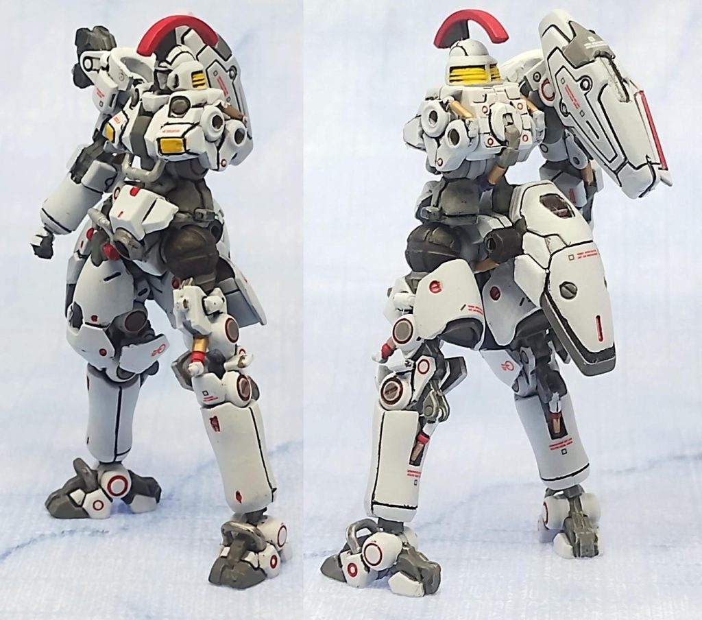 一部パーツを外して　隠れる所はこんな感じに