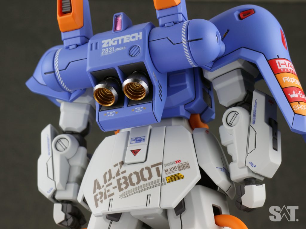 HG 1/144 ホビー・ハイザック/Ａ.Ｏ.Ｚ ＲＥ―ＢＯＯＴ版–9枚目/制作者：SAT