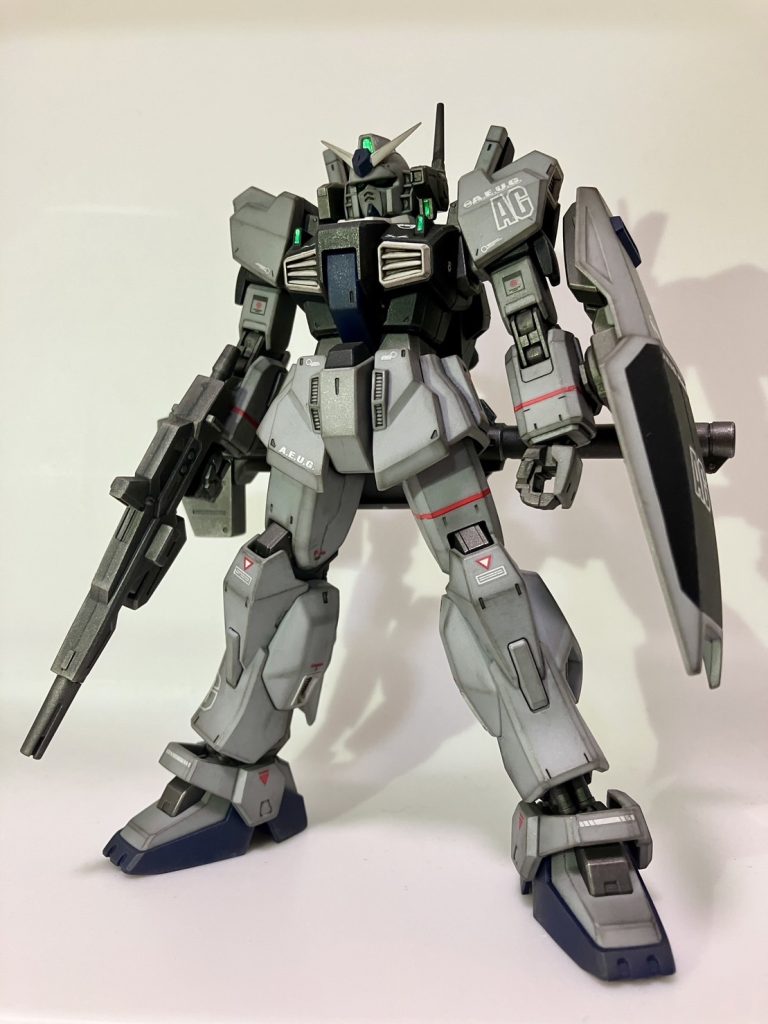 ガンダムMk-II（成形色仕上げ）–8枚目/制作者：モリノークマサーン