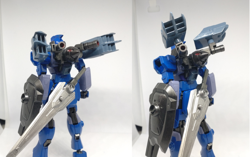 GNストライカー ストライカーパック対応機用強化ユニット。 装備機体にGNドライブと専用のGNブースターによる機動力を与えます。 トランザムも使えますが1度使うとストライカーが使用不可になります。