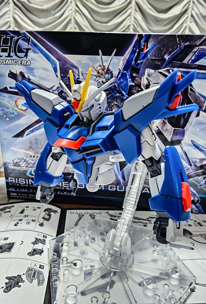 ライジングフリーダムガンダム–2枚目/制作者：@darrkame