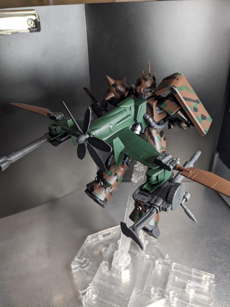 フライトユニットは、プロペラ式です。プロペラで飛べるのか?深く考えてはいけない😅