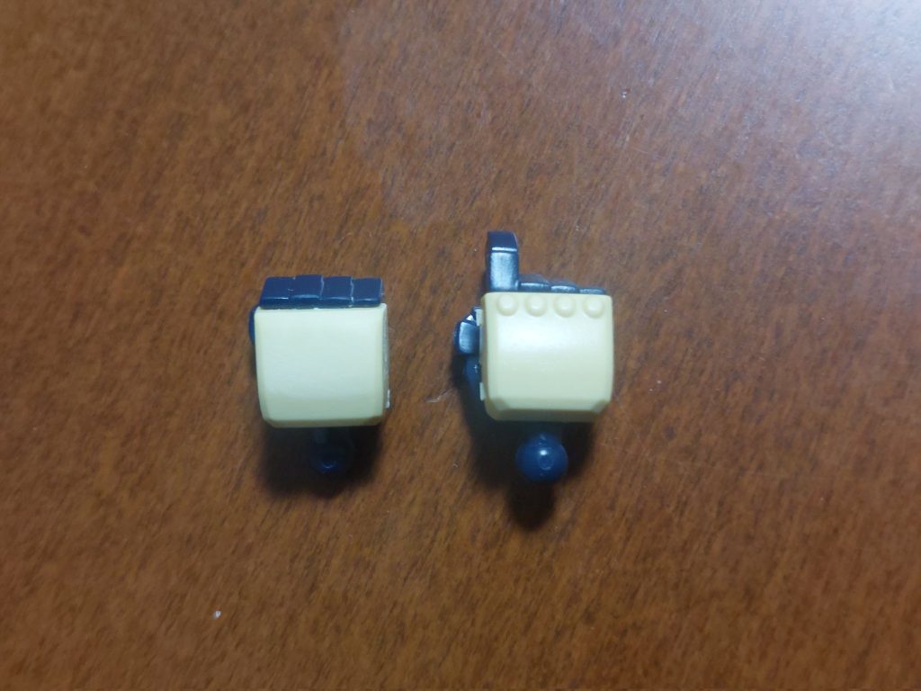 また、手の装甲のボコボコディテールが気に食わなかったので、ヤスって削除しましたついでに、簡単な面出しもしてあります