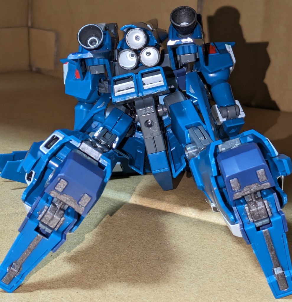 足裏も実は焼鉄色で塗り分けたり．．．．(^_^;)