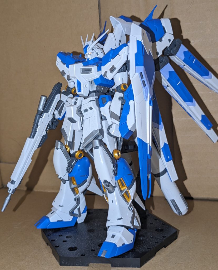 まず全体像から、このキットは前回投稿したリゼルが完成した翌週に制作した物です(´・ω・｀)