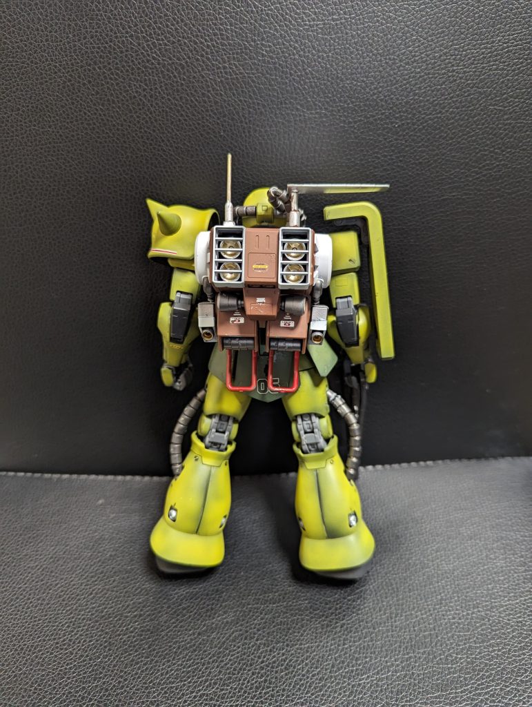 やっぱりこの背中ですよ。これぞMSV!