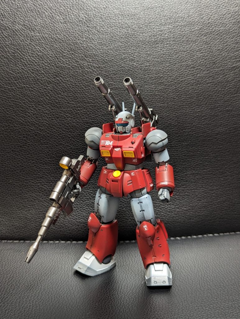 ムチムチな体格が堪らないです。最新のキットなんで、色分けも良く作りやすいです。