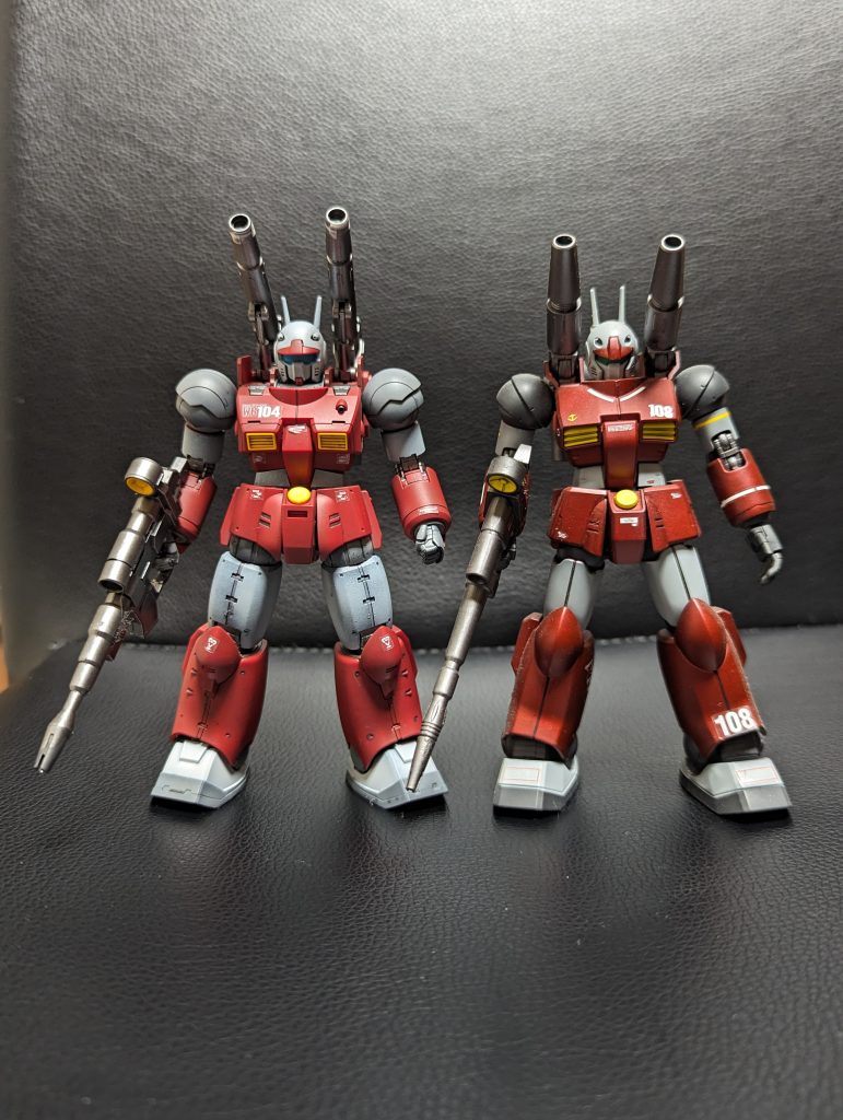 リバイブ版と並べて。  