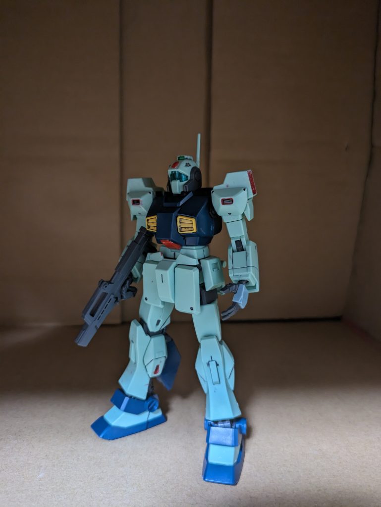 まず全体図から、ネモライフルのバレルがありませんが散弾タイプで撃ち出す設定です(^_^;)