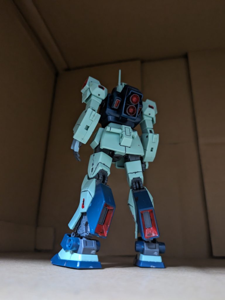 そしておなじみのアングルからやっぱりこの視点はモビルスーツのかっこよさが詰まってる気がしますね(*´ω｀*)