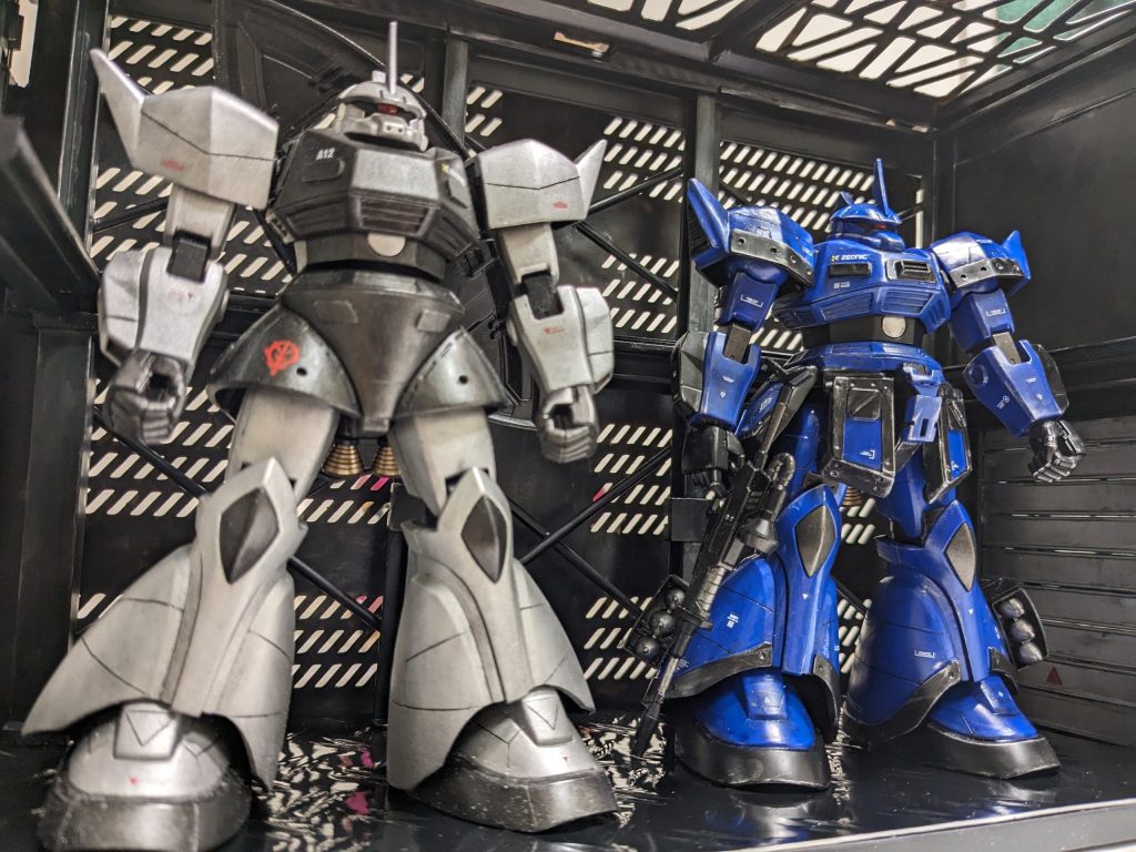 HGなら2体収容出来ます。😃