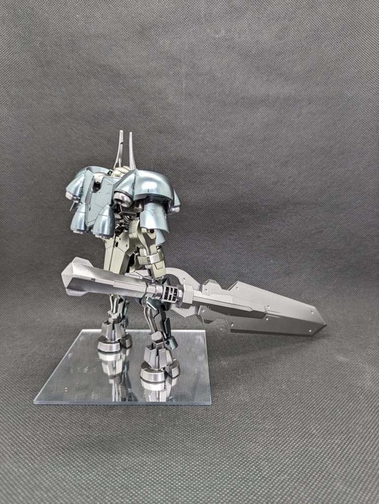 本物のアイアンブラッドコーティングも各部ごとにやや色味が違うので、スターブライトアイアンを基本に少しずつ調色変えてます