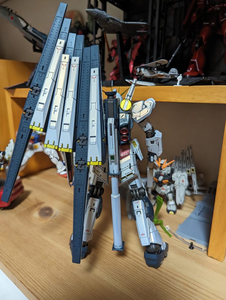 ファンネル着けても自立するのはすごいですね。