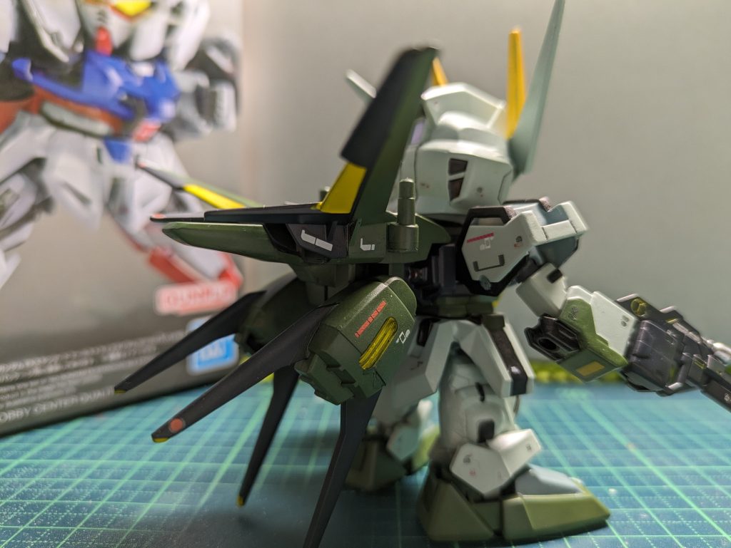 SDガンダム　SDEX  エールストライクガンダム　リアルタイプカラー風–4枚目/制作者：雪下にんじん