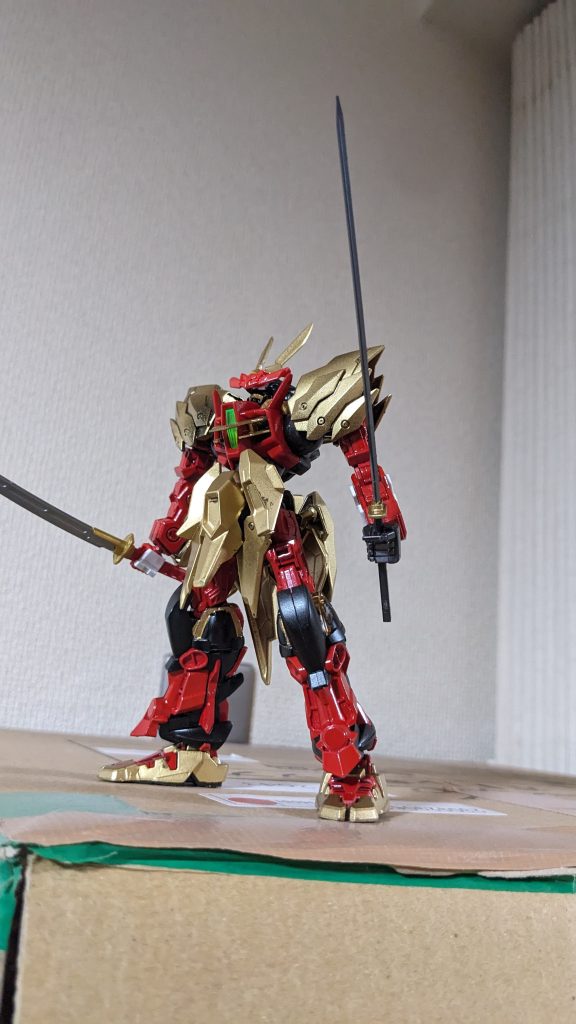 肩幅も広いため目立ちやすく武将らしさもかなりでてるかなぁと自画自賛