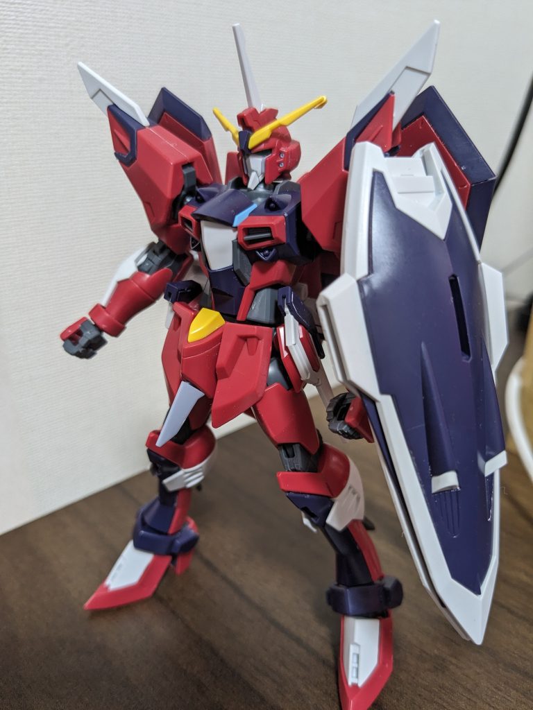 素組時ライジングフリーダムより色分けがよくできている気がします。ライジングフリーダムが細かすぎるだけかもしれまさんが。