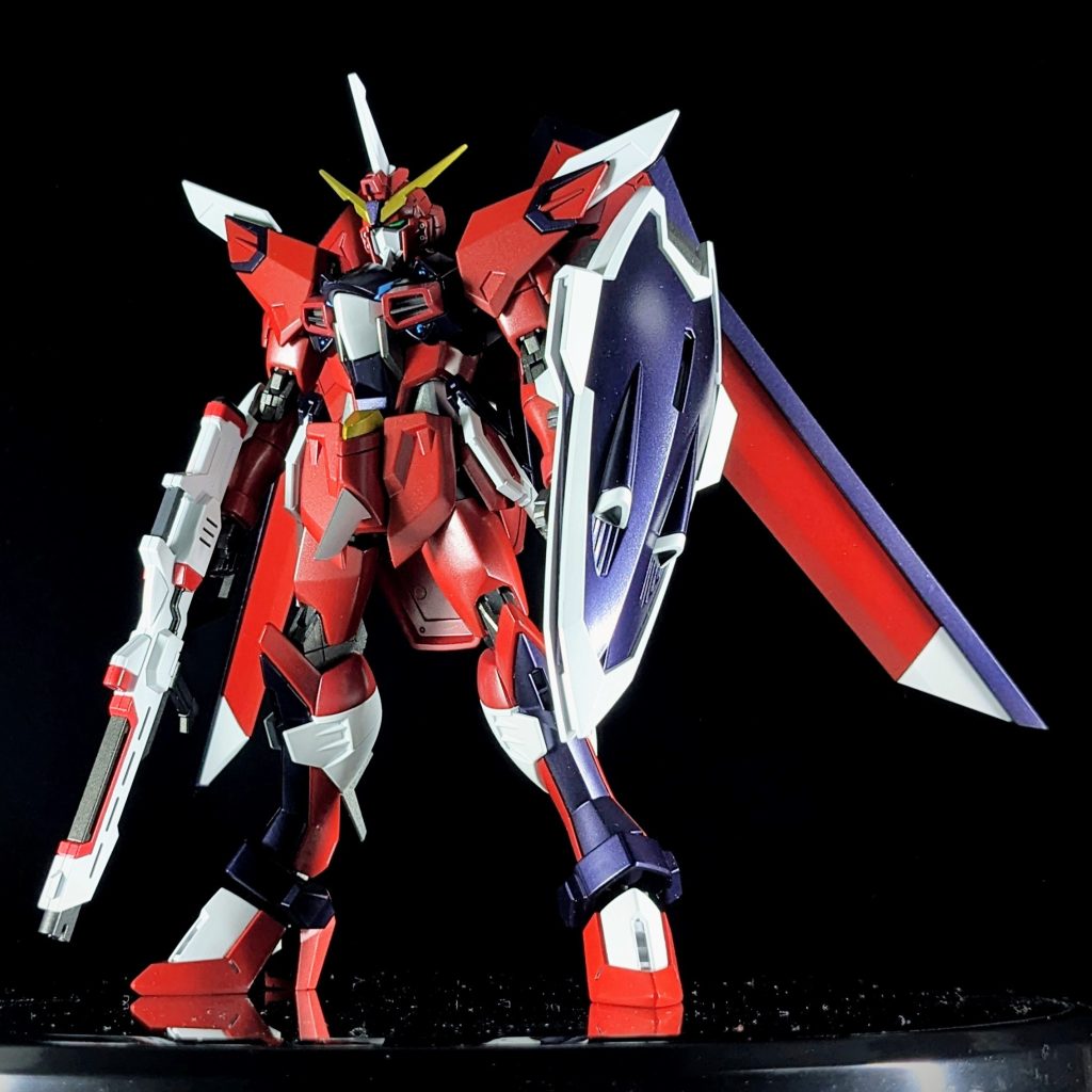 ＨＧイモータルジャスティスガンダム–4枚目/制作者：ましこゆ