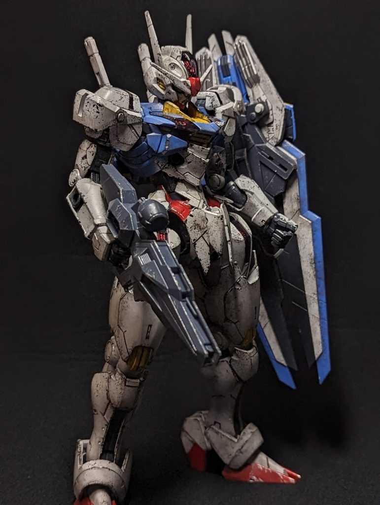 エアリアルに汚し加工ってあまり見ないですよね。