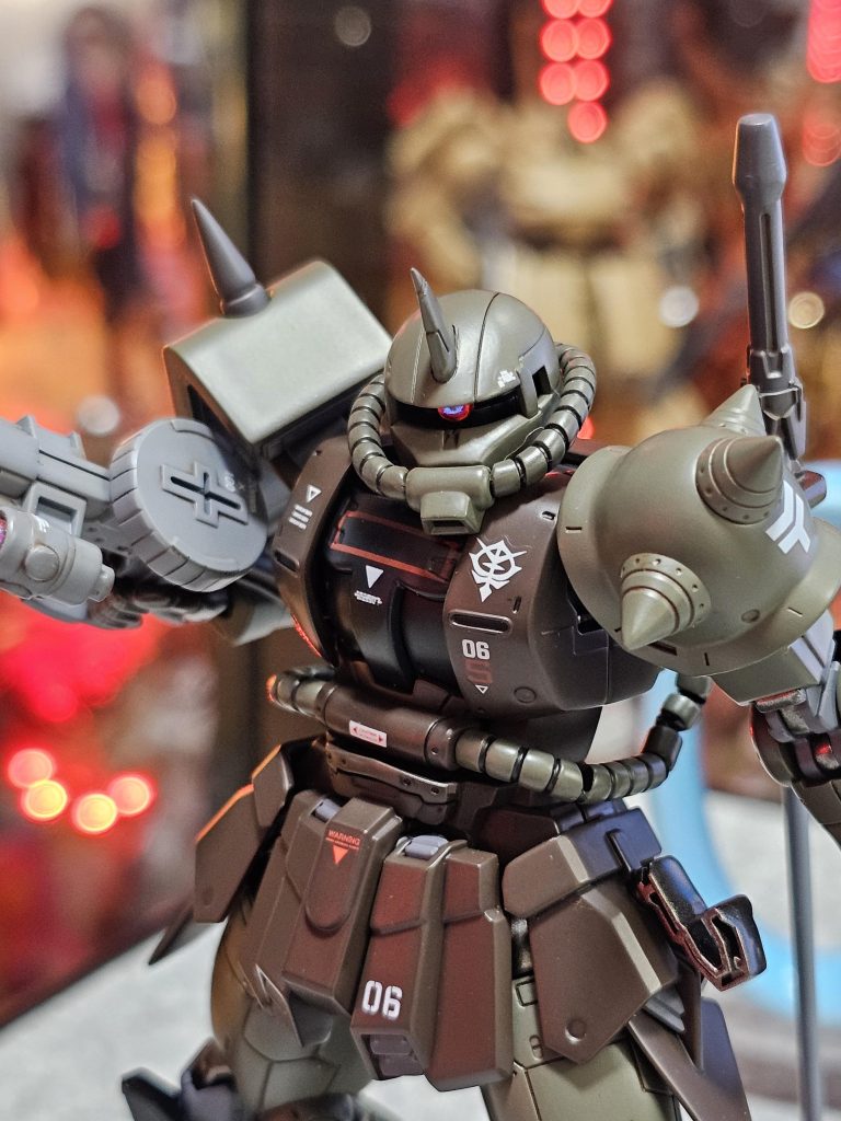 HG 高機動型ザク地上用　リアルタイプカラー仕上げ–4枚目/制作者：koutakenji