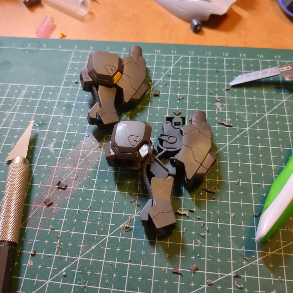 一番しんどかった足の合わせ目です💦