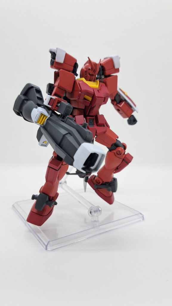 バズーカは前から脇腹、盾、ふくらはぎ、胸パーツ、足裏です。