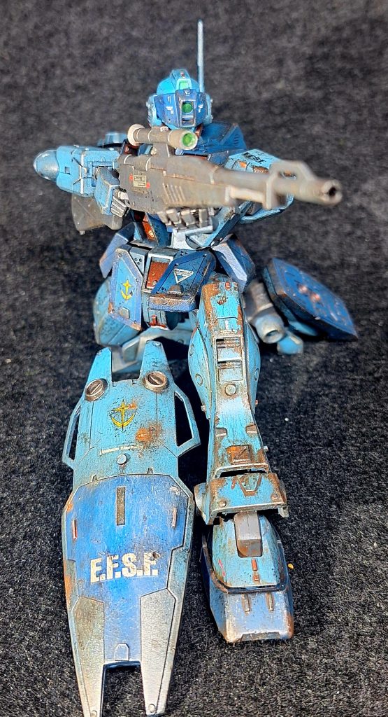 HG　ジム・スナイパーⅡ 全塗装 汚し仕上げ–3枚目/制作者：@feiru777