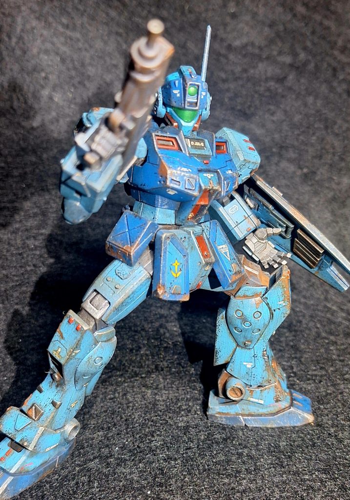 HG　ジム・スナイパーⅡ 全塗装 汚し仕上げ–4枚目/制作者：@feiru777